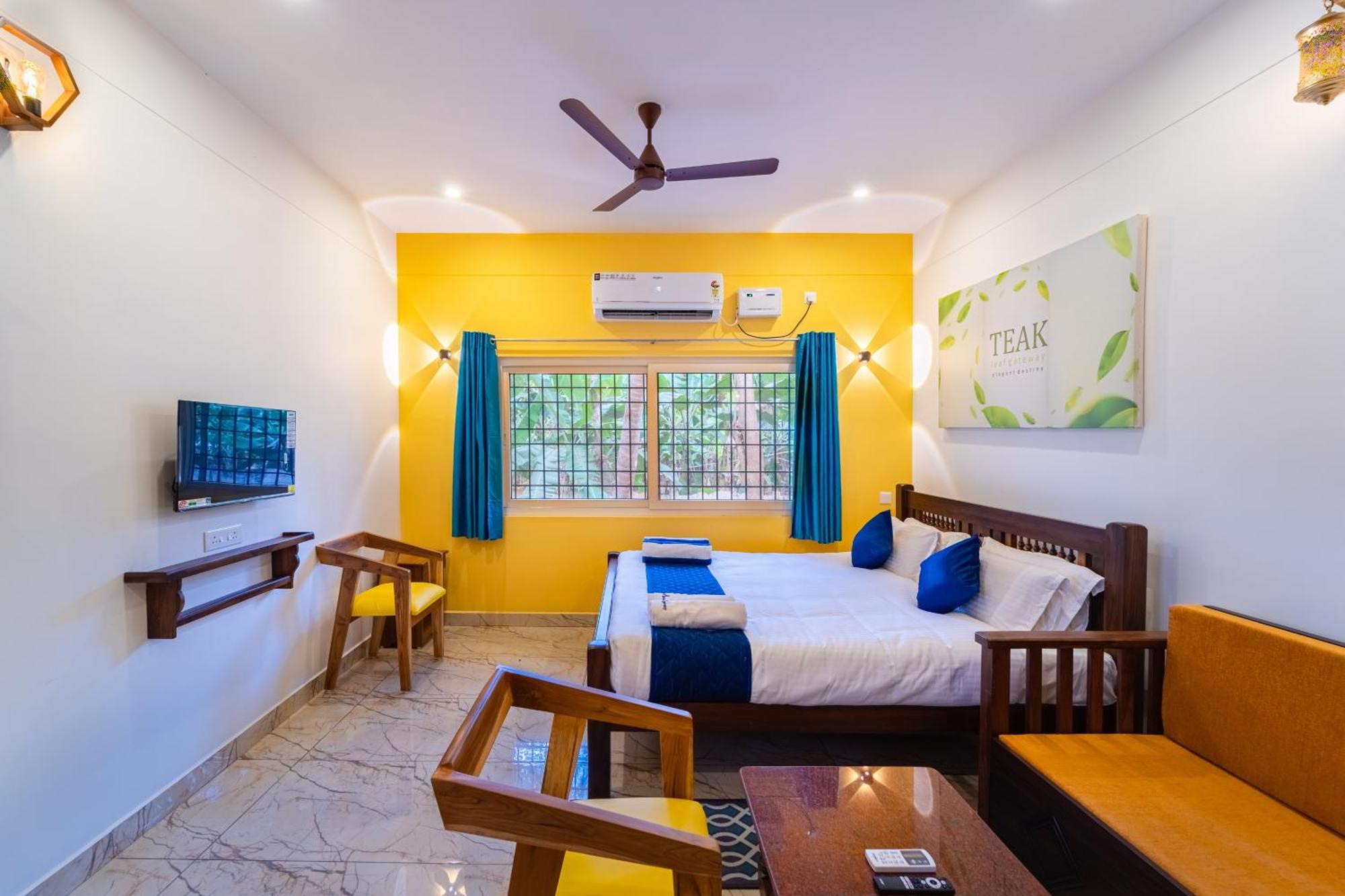 Teak Leaf Gateway Villa With Swimming Pool Indoor Games Kālapettai Exterior foto